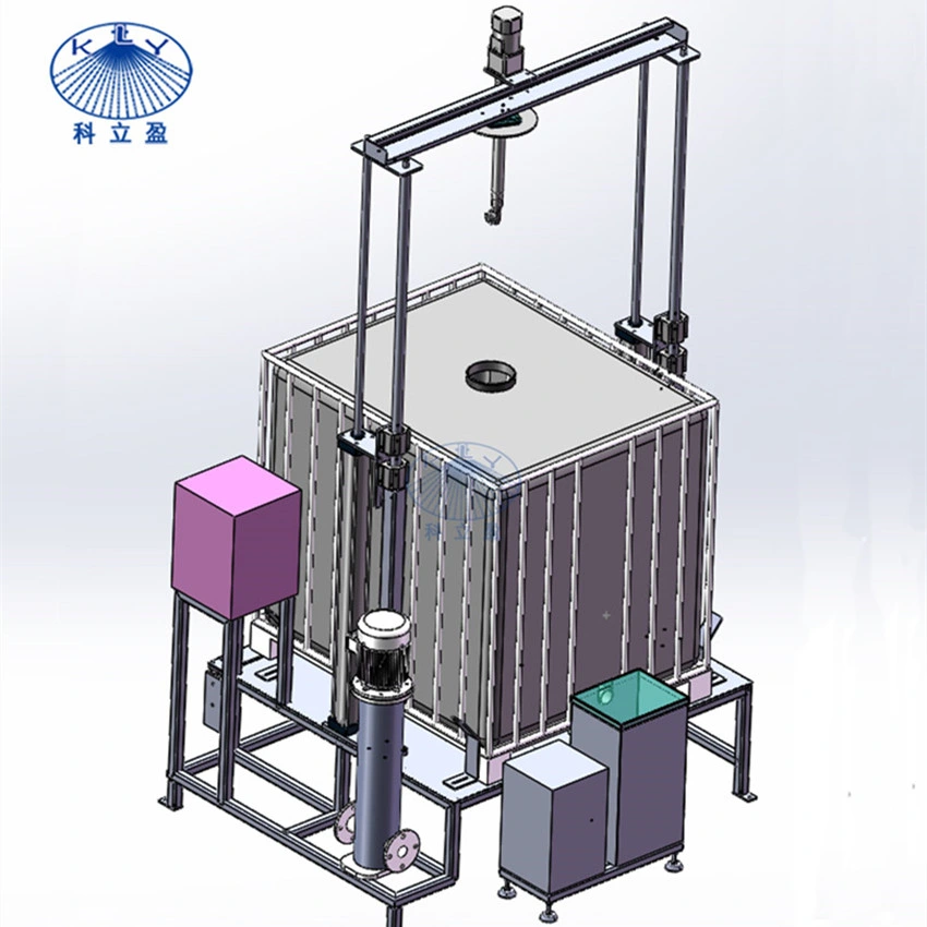 Low Pressure IBC Tote Cleaning Equipment, IBC Cleaning Machine