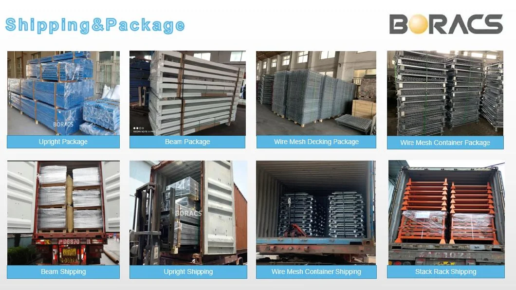 Heavy Duty Warehouse Powder Coated or Galvanized Steel Wire Mesh Decking for Pallet Racking Storage