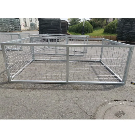 Gabbia per rimorchio 6X4 in acciaio zincato da 900 mm